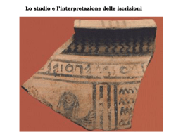 Slide 1 - Lettere e Filosofia