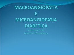macroangiopatia e microangiopatia diabetica