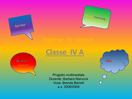 Inglese in classe