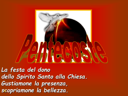 Vigilia di Pentecoste