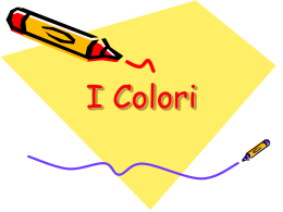 I Colori - Jericho Public Schools
