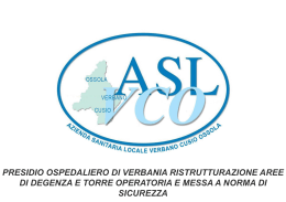 Ospedale Castelli-progetto preliminare 2008