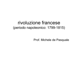 4. Periodo napoleonico: 1799-1815