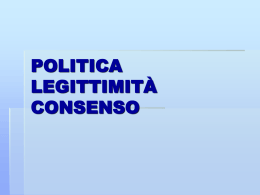politica-legitt-consenso - bibliografia