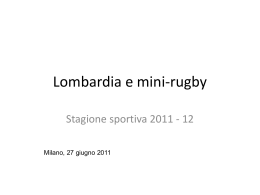 lombardia-e-mini-rugby-2011 - Comitato Regionale Lombardo