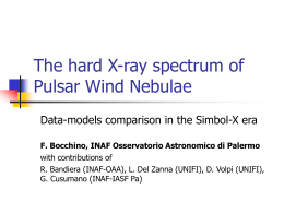 Hard X-ray tails in the spectra of Pulsar Wind Nebulae [Bocchino]