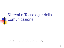 Lezione 10
