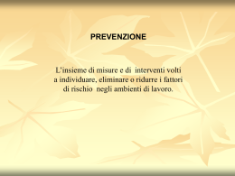 prevenzione
