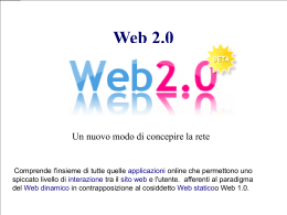 Web 2.0 - Giocoscuola