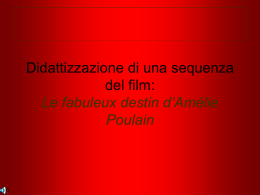 Le fabuleux destin d`Amélie Poulain