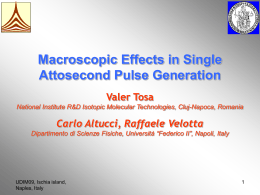 Macroscopic effects in single attosecond pulse generation.