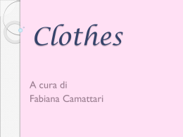 Clothes di Fabiana Camattari