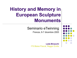 Memory and History in European Sculptural Monuments