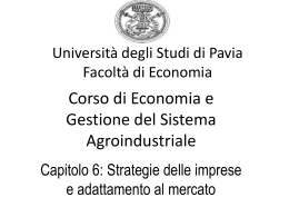 CAP_6 - Economia - Università degli studi di Pavia
