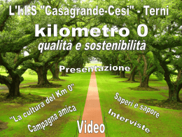 Kilometro 0 - "A. Casagrande" "F. Cesi" di Terni