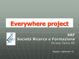 SRF - the Everywhere Project