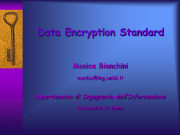 C i-1 - Dipartimento di Ingegneria dell`informazione e scienze