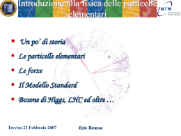 Introduzione alle particelle elementari