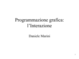 06_Programmazione grafica - Università degli Studi di Milano