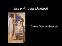 Ecce Ancilla Domini! (The Annunciation)