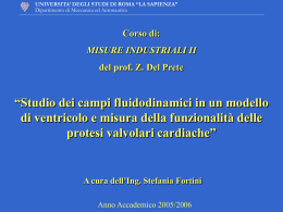 UNIVERSITA` DEGLI STUDI DI ROMA &ldquo;LA SAPIENZA&rdquo;