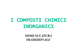 nomenclatura composti inorganici