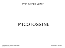 Micotossine - Home page @charlie.ambra.unibo.it