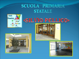 Presentazione Scuola Primaria SILVIO PELLICO