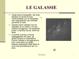 LE GALASSIE - Atuttascuola