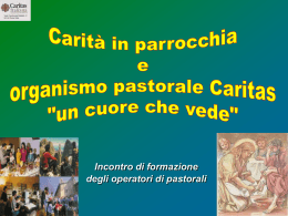 testimonianza della carit&agrave;