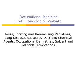 Medicina del Lavoro Prof. Francesco S. Violante