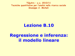 TQA.B10.ModLineare - Dipartimento di Sociologia