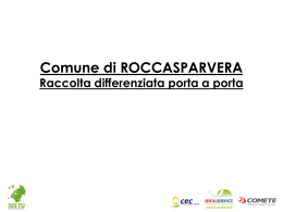 SI - Comune di Roccasparvera