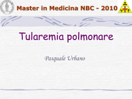 Tularemia polmonare