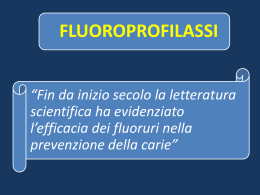 Fluoroprofilassi