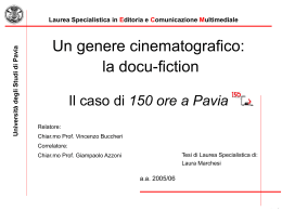 MARCHESI - Cim - Universit&agrave; degli studi di Pavia