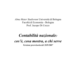 Bologna Prof. Jacopo Di Cocco