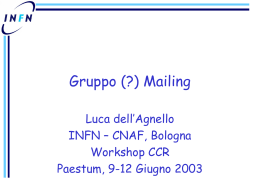 Gruppo mailing