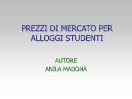 Scarica presentazione consulenza alloggi