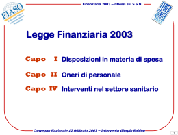 l`intervento di Rabino
