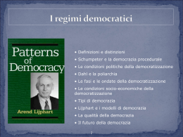 Diapositiva 1 - Dipartimento di Scienze Politiche