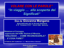 Volare con le parole - AIMC &ndash; Associazione Italiana Maestri Cattolici