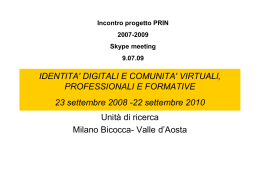 Unit&agrave; Unimib-Univda