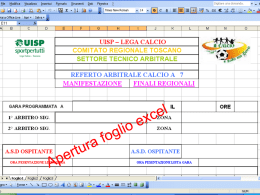 Istruzioni per la compilazione