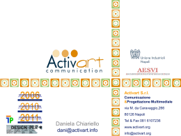 activart_31ott 2012 - Delivery Unit Campania