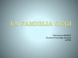 LA FAMIGLIA OGGI 2