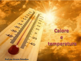 Calore e temperatura