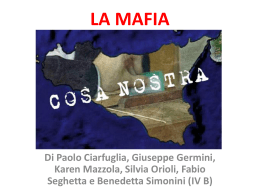 La mafia - lavoro di Paolo Ciarfuglia / Giuseppe Germini