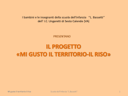 Mi gusto il territorio