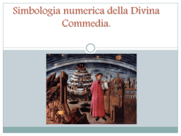 Simbologia numerica della Divina Commedia.
